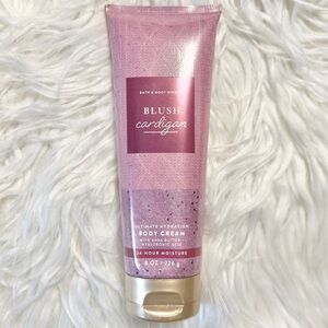 New Bath & Body Works Blush Cardigan Body Cream